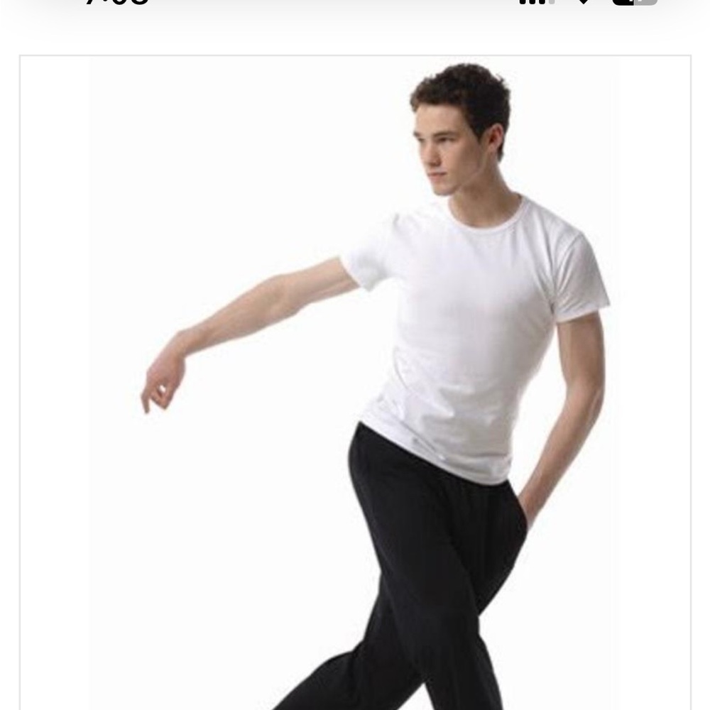 Capezio Classic White T-Shirt